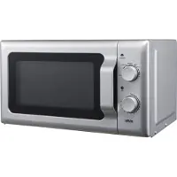Silva Homeline MWU 20.4 Magnetron Zilver 700 W Geschikt voor onderbouw, Timerfunctie