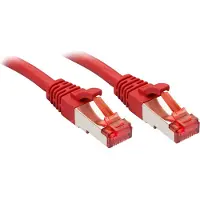 Lindy 47737 Cat6 S/FTP-kabel, rood, 7,50 meter, patchkabel