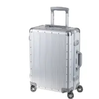 Alumaxx 45170 Reisbagage Orbit - 40 x 55 x 20 cm, aluminium, mat zilver