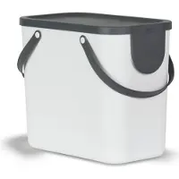 Rotho Albula afvalscheiders - BPA vrij - 25L - wit