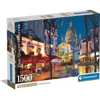 Clementoni - Puzzel - 1500 Stukjes - Paris Montmartre - Puzzel Voor Volwassenen