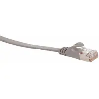 Markenlos RJ45 platte kabel met CAT 7 koperen kern, merk "slim", 10 meter