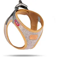 Curli Vest Harness Alpine Clasp, lichtgrijs Gr. S: 38,3 - 43,3 cm hond