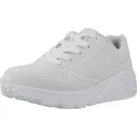 SKECHERS Uno Lite Delodox jongens sneakers wit maat 37
