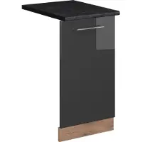 Vicco Fame-Line Vaatwasserfrontpaneel – 45 cm, WB Antraciet Antraciet Hoogglans