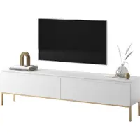 Selsey TV-Meubel Kate | Design spaanplaat wit 175x46x32 cm tv-meubels | NADUVI