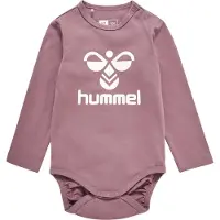Hummel Rompertje/body 'Flips' pink / wit