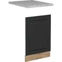 Vicco Frontpaneel R-Line Antraciet landhuis 45 cm , WB Marmer, Model 53930