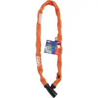 ABUS Fietsslot Kettingslot - 1500 Web - Security level 3 - limoen - 60 cm - Geschikt voor kinderfietsen