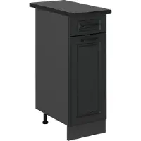 Vicco Keukenonderkast R-Line Antraciet landhuis 30 cm , WB Antraciet, Model 53570