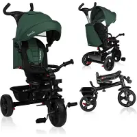 Lionelo Driewieler Lionelo 2-in-1 Haari Green Emerald
