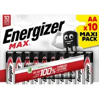Energizer Batteries Max Aa Lr6 10 Pcs Eco