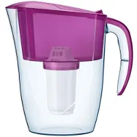AQUAPHOR Smile 2.9 l Kan Transparant, Fuchsia + A5 MG, Waterfilter, Paars, Transparant