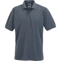 Russell athletic Russell Heren Polycotton Pique Slijtvast Poloshirt (Hemelsblauw)