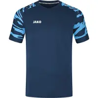 Jako Functioneel shirt blauw / wit