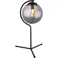 Globo Lighting Tafellamp, TAFELLAMP METAAL ZWART, 1XE14 (E14)