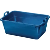 Lockweiler Kuip | L800xB535xH300mm | inhoud 85 l | PE blauw | 1 stuk - 103958026 - 103958026