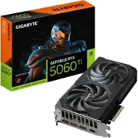 Gigabyte GPU RTX 5060 Ti WINDFORCE OC 16GB GDDR7, 1xHDMI 3xDP
