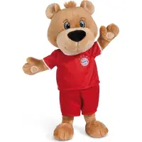 Nici Cuddly Toy Fc Bayern München Bear Berni With Teddy 35 Cm Rood Kinderen