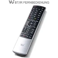 Vu+ 8786821 IR/Bluetooth Appuyez sur les boutons Noir, Argent télécommande Télécommandes (Boitier décodeur TV, IR/Bluetooth, Appuy