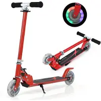 Coast Opvouwbare - LED Verlichte Wielen - Hoogte Verstelbaar 63-86,5cm - Rood