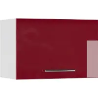 Vicco Fame-Line Hangkast – 60 cm Plat Bordeauxrode hoogglans