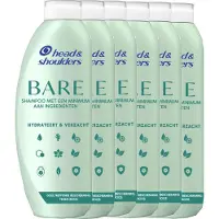 Procter & Gamble - Anti-Roos Shampoo - Bare - Hydrateert & Verzacht - 400 ml - Voordeelverpakking - 6 stuks