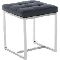 CLP Zitkruk Barci met bekleding en roestvrijstalen frame | Kleur: wit