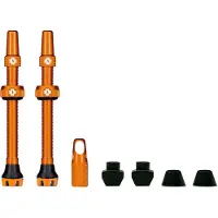 Muc-Off - Tubeless Valve Kit V2 Universal For MTB & Road - Fietsventiel 44 mm, oranje
