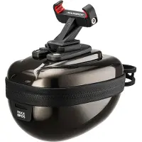 RockBros Stevige fietstas, harde zadeltas, 0,4 liter - zwart