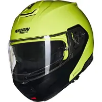 Nolan N100-6 Mivedi 329 Impuls Groen Zwart Glossy Systeemhelm Maat L