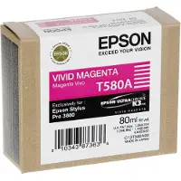 Epson Inktcartridge T580 (C13T580A00) Vivid magenta