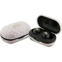 GUESS True Wireless 4G Metal Bluetooth In-Ear Oordopjes - Roze