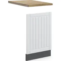 Vicco Fame-Line Frontpaneel – 45 cm, WB Eik Wit Landhuis