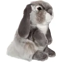 GIPSY TOYS LAPIN BELIER 18 CM - GRIS