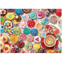 Eurographics Puzzel: Cupcakefeest - 1000-delig kartonnen puzzel