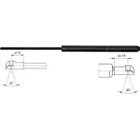 METZGER 2110452 Gasveer achterklep