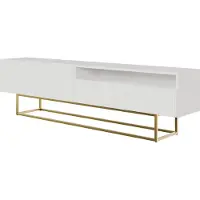 Selsey TV-meubel Vesper | Design spaanplaat wit 175x46x31 cm tv-meubels | NADUVI