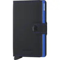 Secrid Heren Portemonnees Mini Wallet Matte - Zwart - Maat ONESIZE