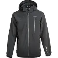 Weather Report Outdoorjas 'Delton' grijs / zwart / wit