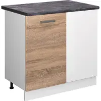 Vicco R-Line Hoekkast – 86 cm, WB Antraciet Sonoma