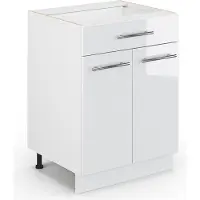 Vicco Fame-Line Keukenonderkast – 60 cm met lade, zonder werkblad Wit Hoogglans