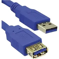 MediaRange Kabel MRCS145 Blauw