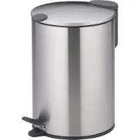 kela Prullenbak Mats 3L Silver Matt