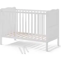 VitaliSpa Tobi Babybed – 60x120 cm Wit