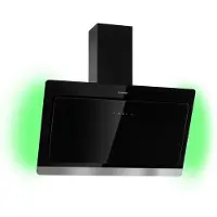 Klarstein Aurora 90 Smart afzuigkap 550 m³/h 90 cm hoofd vrij sfeerlicht EEK A++