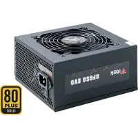 ITek GF650 EVO, 650 W, 100 - 240 V, Actief, Overstroombeveiliging, Overbelastingsbeveiliging, Overspanningsbeveiliging, Kortsluitbeveiliging, Onderspanningbeveiliging, 24-pins ATX, Volledig modulair