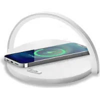 Celly Wllightcirclewh Led-lamp Met Draadloze Oplader