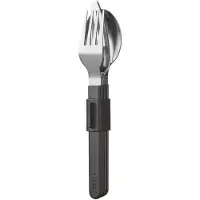 Mepal Bestekset Silueta 3-delig - Nordic black - campingservies - Campingbestek - Buitenservies