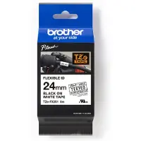 Brother TZe-FX251 Tape Zwart op wit (24 mm)